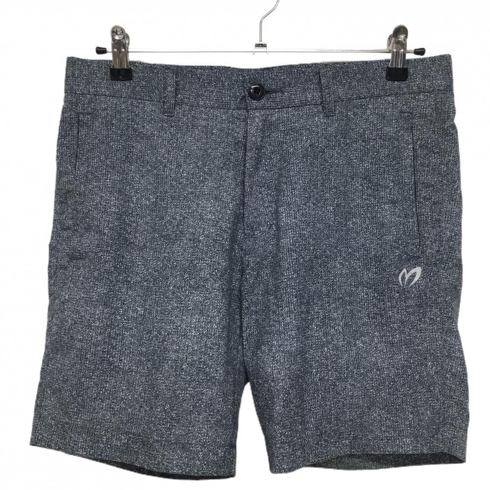 【美品】マスターバニー ハーフパンツ 杢グレー系 ATHLETIC MASTER メンズ 4(M) ゴルフウェア MASTER BUNNY EDITION