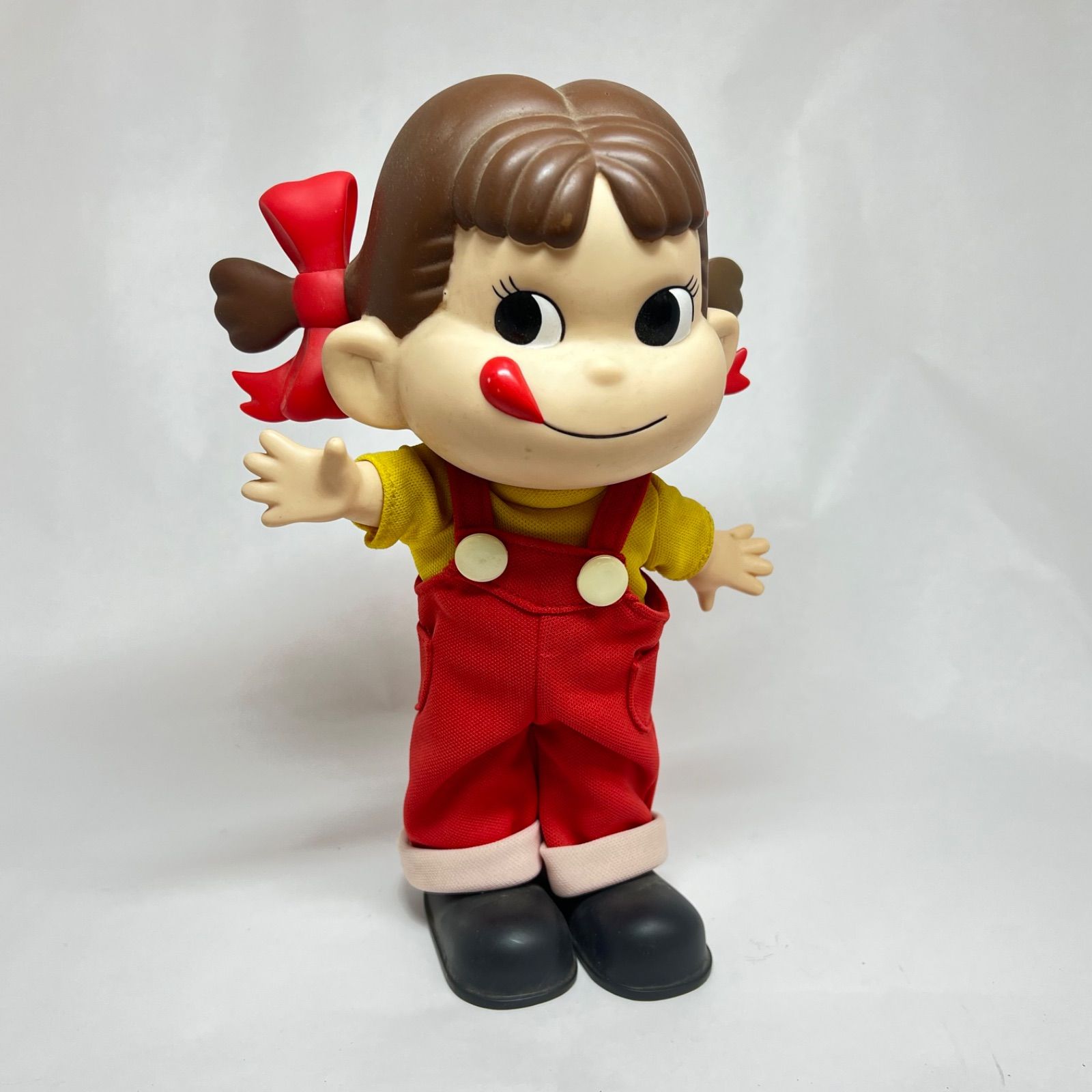 T1173 【非売品】ペコちゃん 人形 首振り フィギュア 不二家