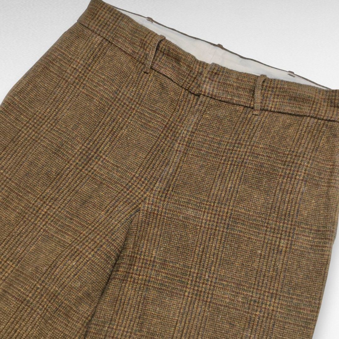 素材のぬくもりを纏う 45R フォーティファイブアール コットンツイード シャルロットパンツ 29 M 茶 レディース 秋冬 250718-18 DECORATOM_COM_BR