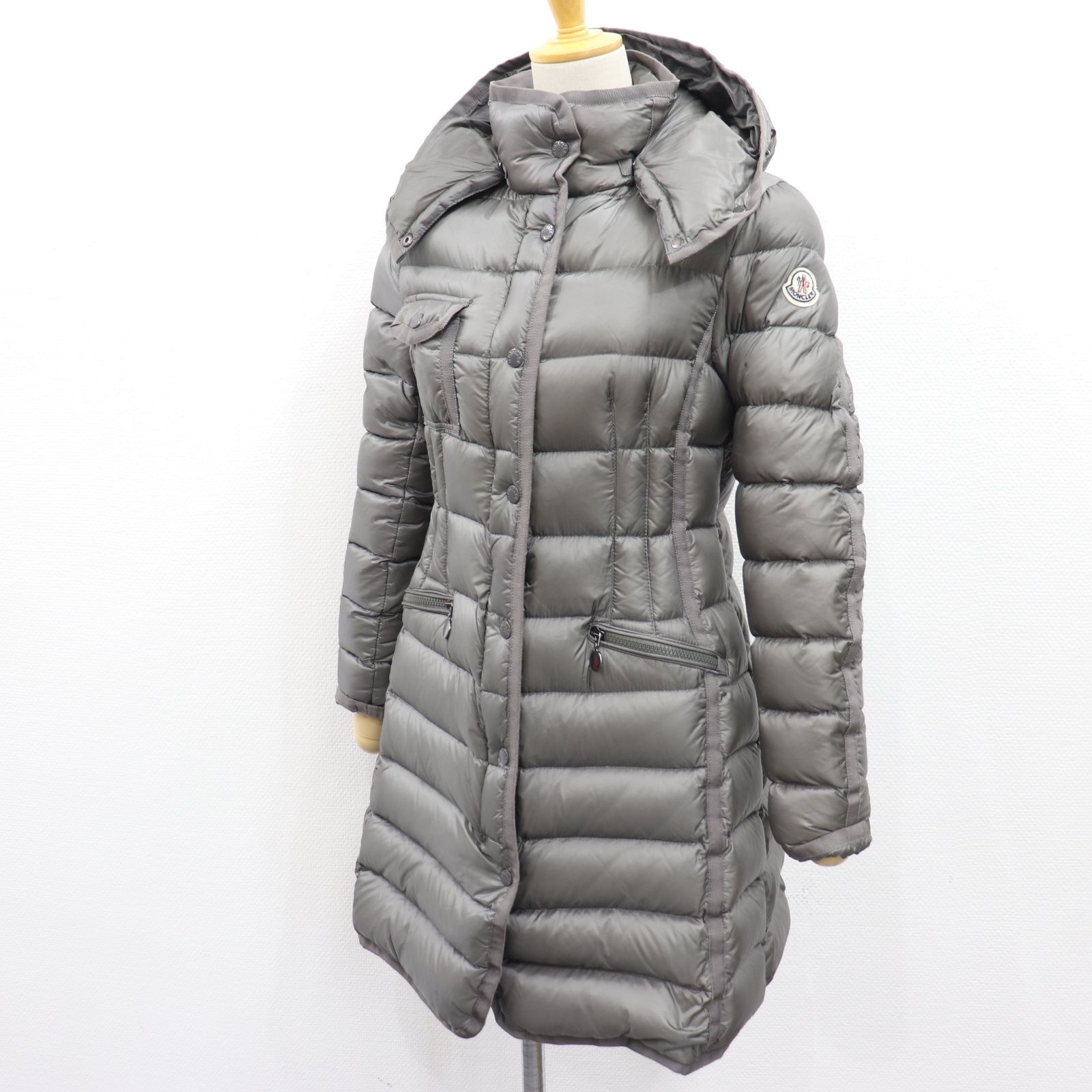 専用 モンクレール エルミンヌ ダウンコート HERMINE サイズ0 カーキ系 MONCLER モンクレール HERMINE エルミンヌ ダウンコート 220934995705