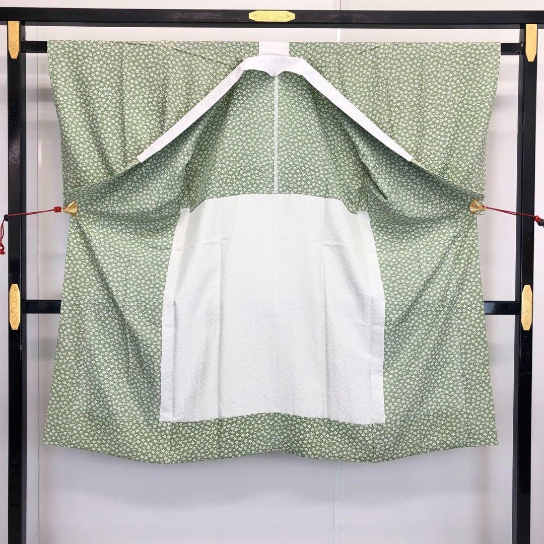 専用 長襦袢 単衣 小さな花模様 薄山鳩色 半衿付 J-213 長襦袢 単衣 小さな花模様 薄山鳩色 半衿付 J-213 - メルカリ