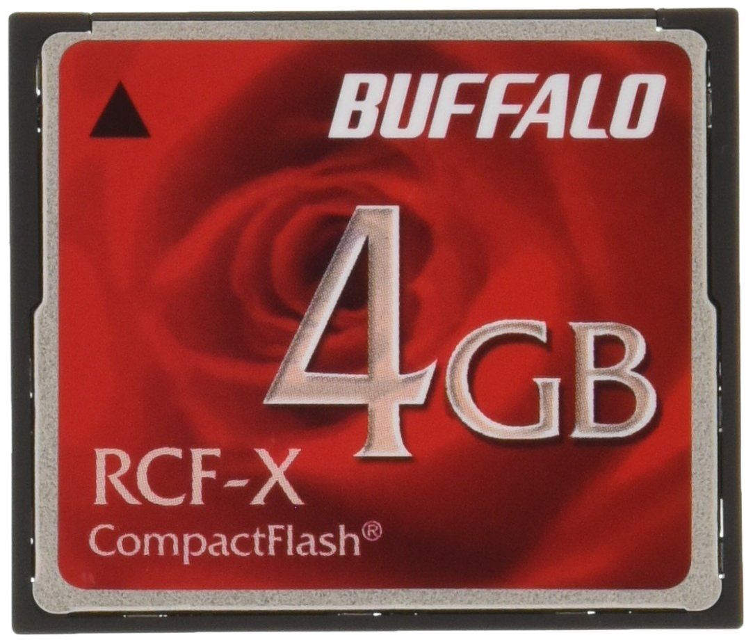 バッファロー BUFFALO コンパクトフラッシュ4 GB RCF-X 4 G