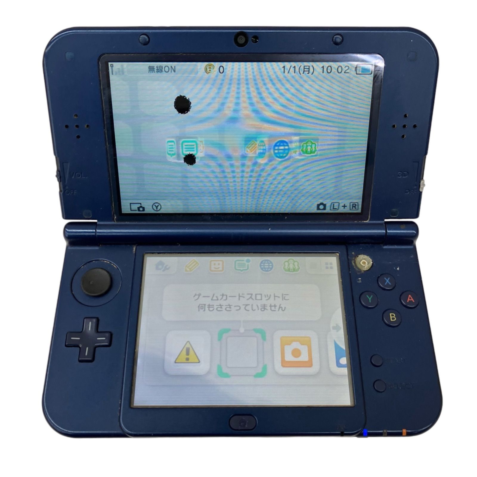 New Nintendo 3DS LL ジャンク品　ブルー