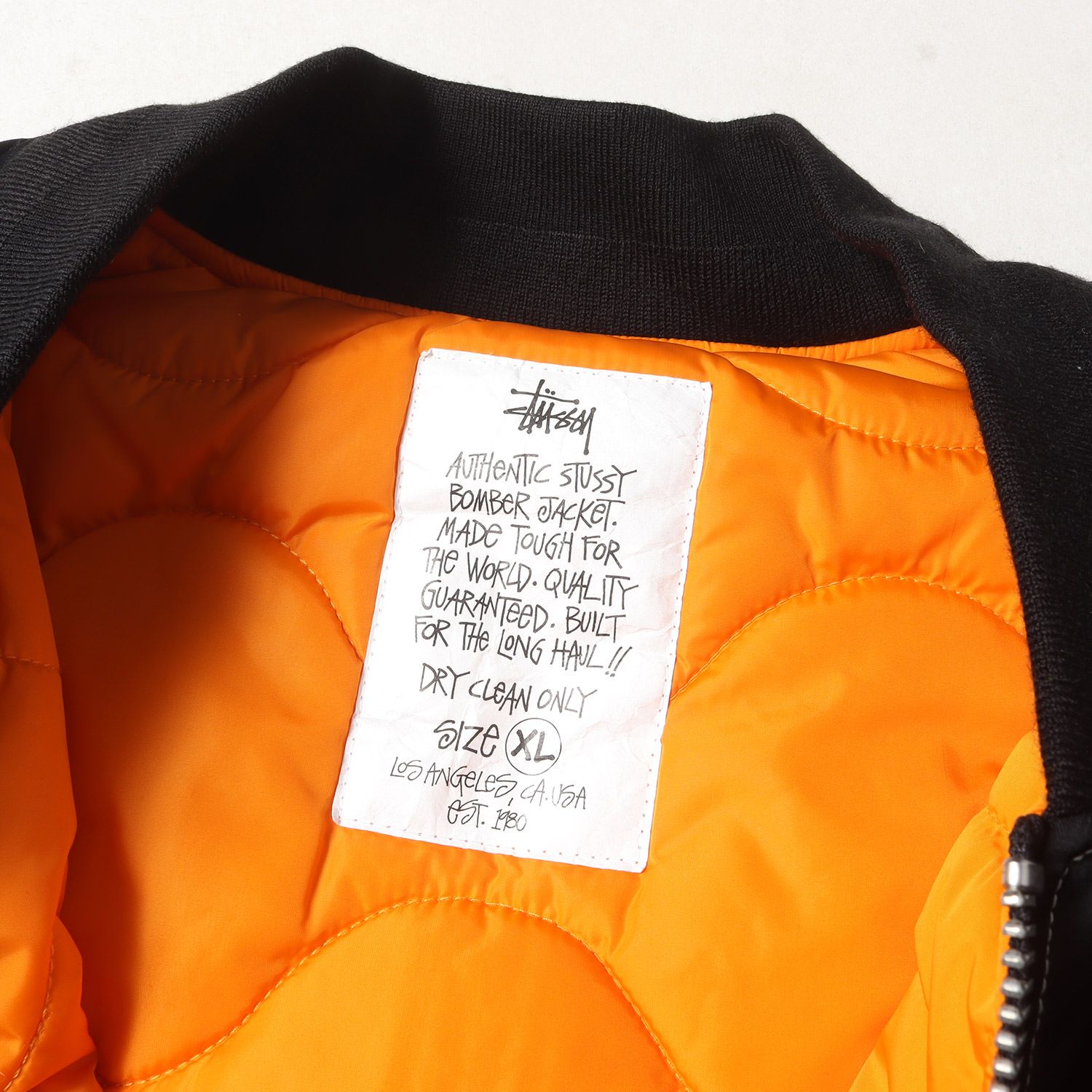 新品 STUSSY ステューシー ジャケット サイズ:XL 24AW 裏地
