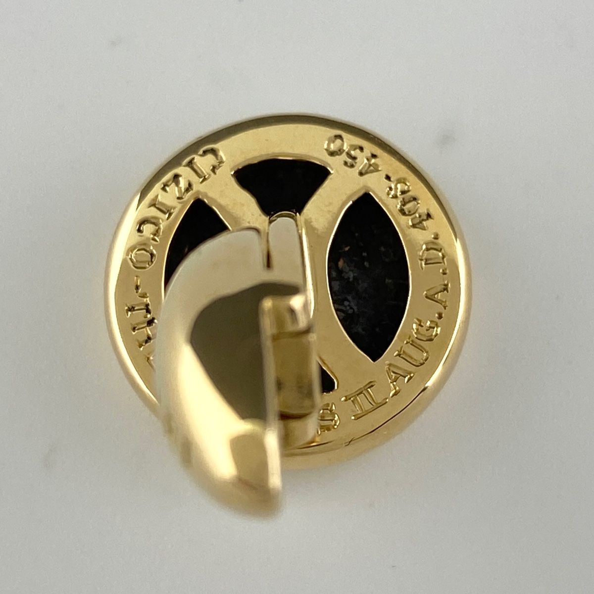 ブルガリ BVLGARI モネーテ カフス YG イエローゴールド コイン カフス