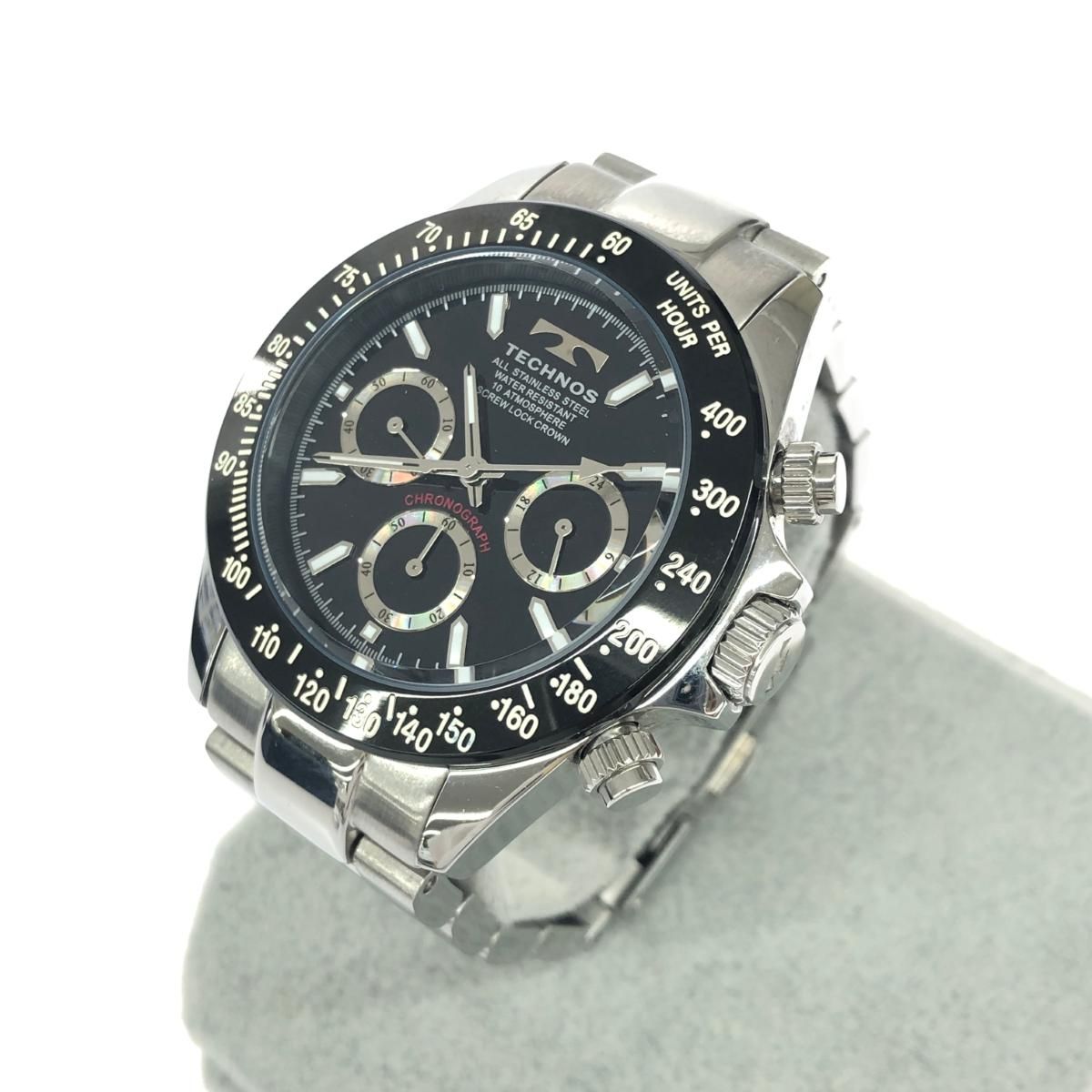 電池交換済】 イッセイミヤケ QzクロノグラフVK67-0010