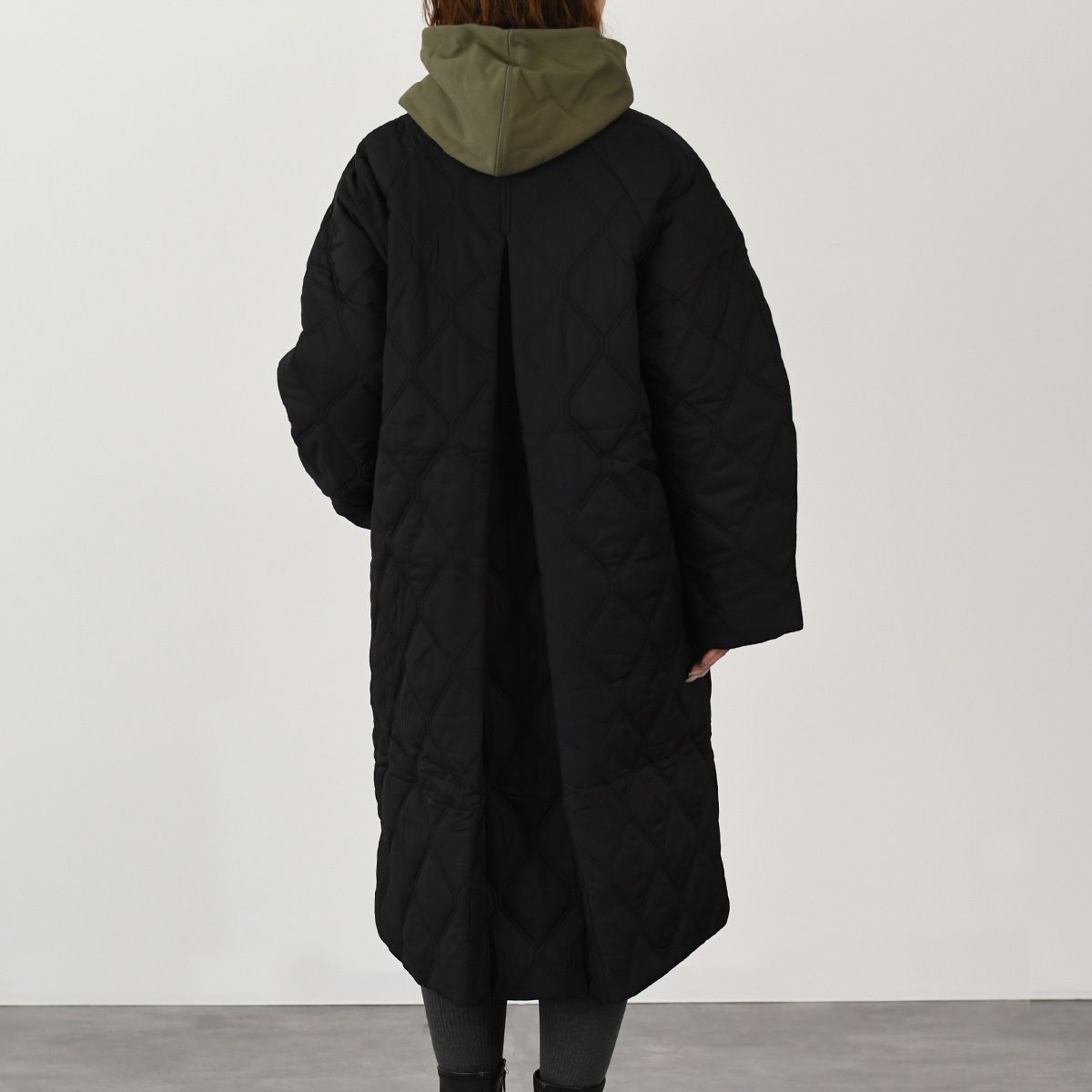 GANNI ガニー アウター ジャケット QUILT RAGLAN MIDI COAT F9206