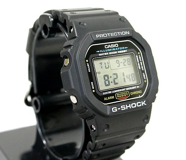 BOX訳あり カシオ Gショック DW-5600E-1V 海外モデル 腕時計 g-shock