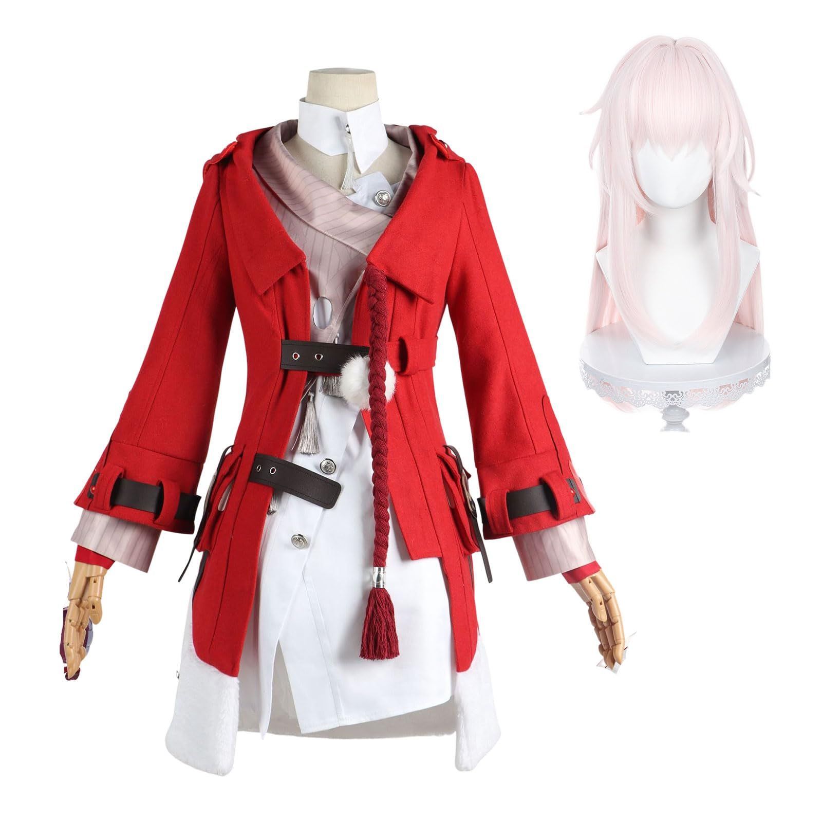 ぴい　急ぎ❗️スタレ　ロビン+花火　コスプレウィッグオーダーRSVページ 新発売 新発売 崩壊スターレイル コスプレ ウィッグ付き ホタル