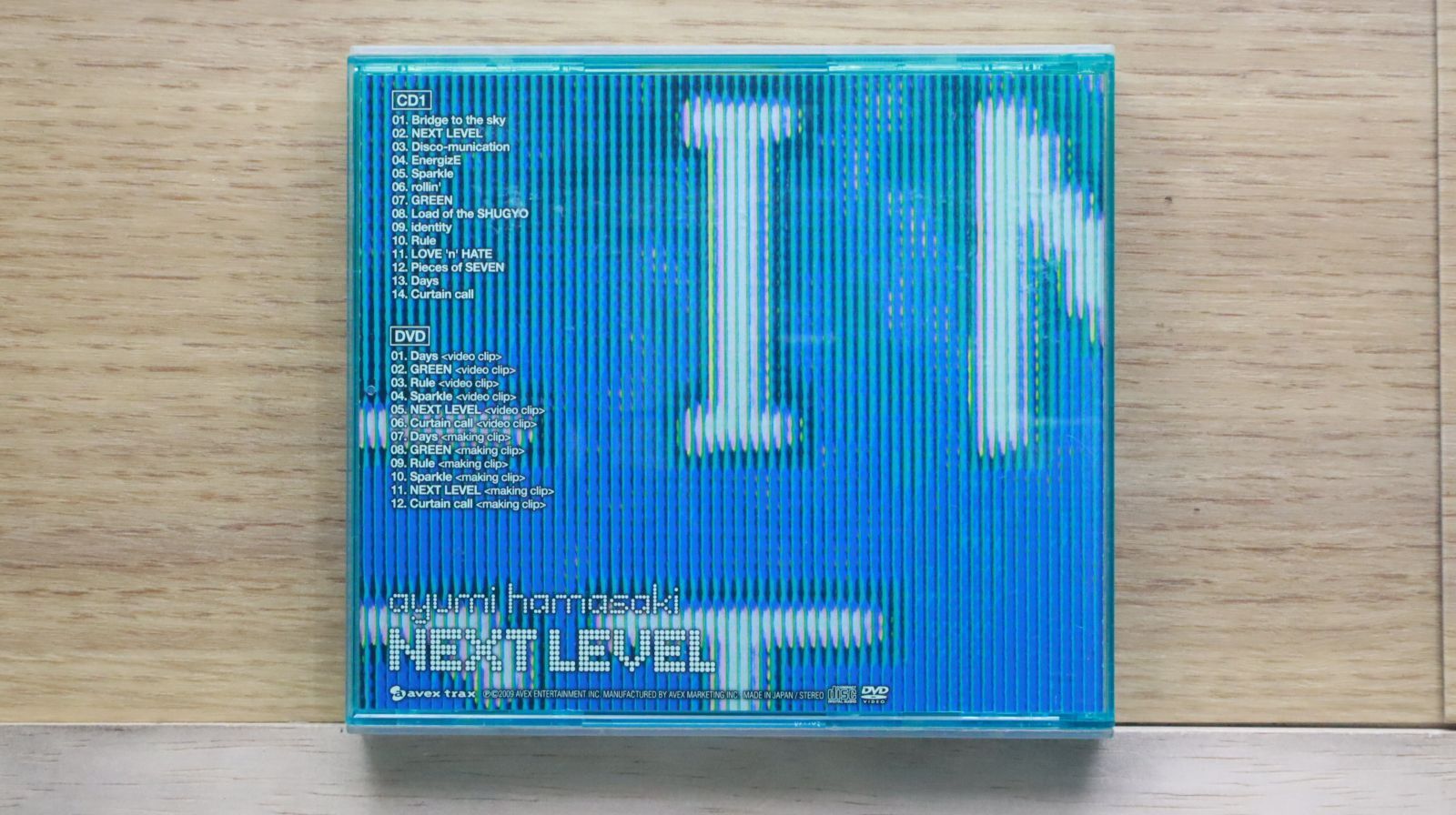 国内盤CD☆浜崎あゆみ/Ayumi Hamasaki □ NEXT LEVEL(CD+DVD