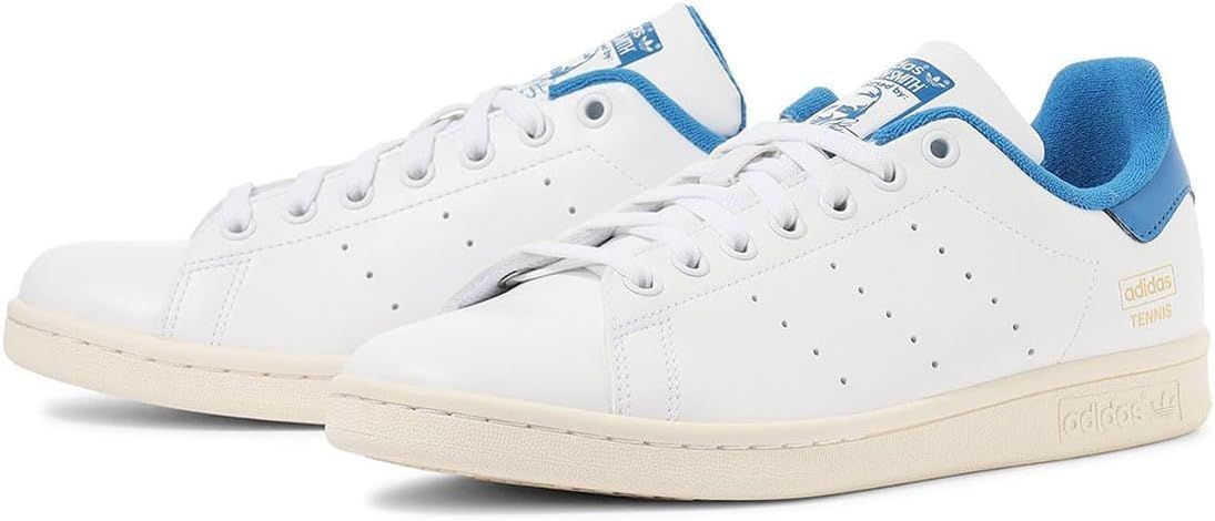 アディダス スタンスミス STAN SMITH フットウェアホワイト|ブルー IH5971 23.5cm