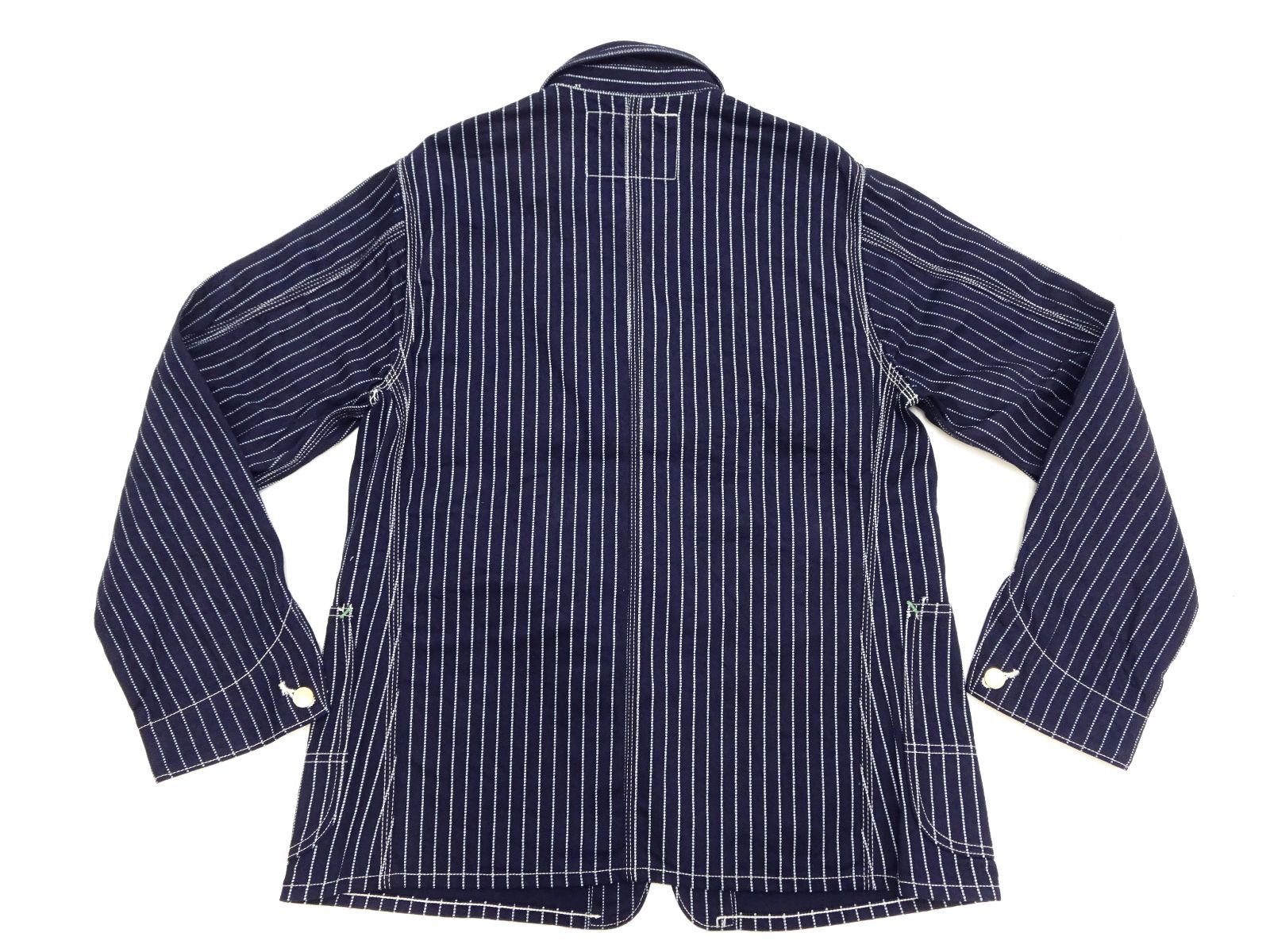 シュガーケーンライト インディゴ デニム カバーオール