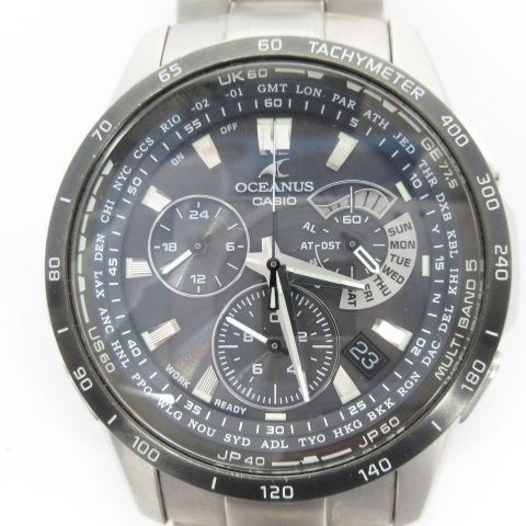 カシオ オシアナス 腕時計 ソーラー OCW-M7000J-1AJF ブラック