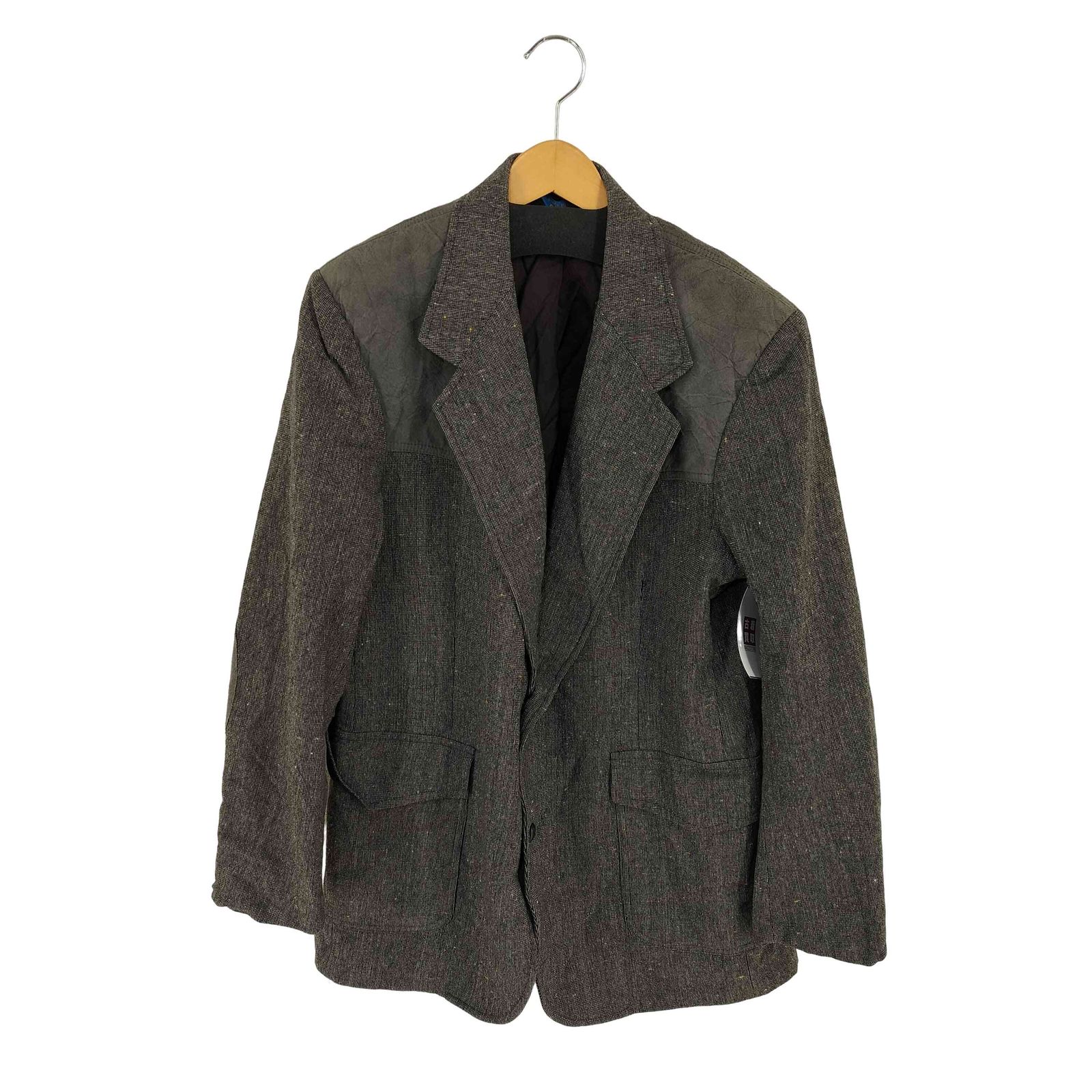 70s ペンドルトン スエード エルボーパッチ テーラード ツイード ジャケット 70s PENDLETON ペンドルトン スエード ヌバック ウエスタン