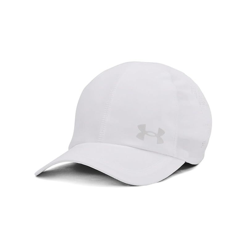 [Under Armour] UAアイソチル ローンチ アジャスタブル キャップ ホワイト ホワイト リフレクティブ 55.8cm