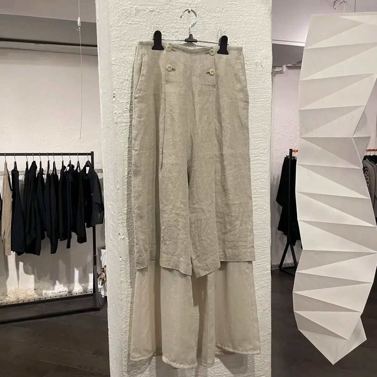 ハイク 23ss レイヤード パンツ