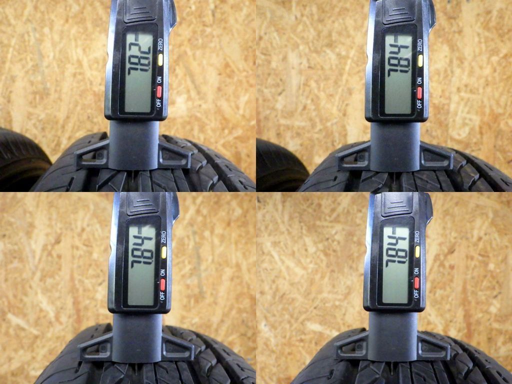 K231 送料無料◆ 製造 約9部山 ◆BS DUELER H|L◆175|80R16◆4本