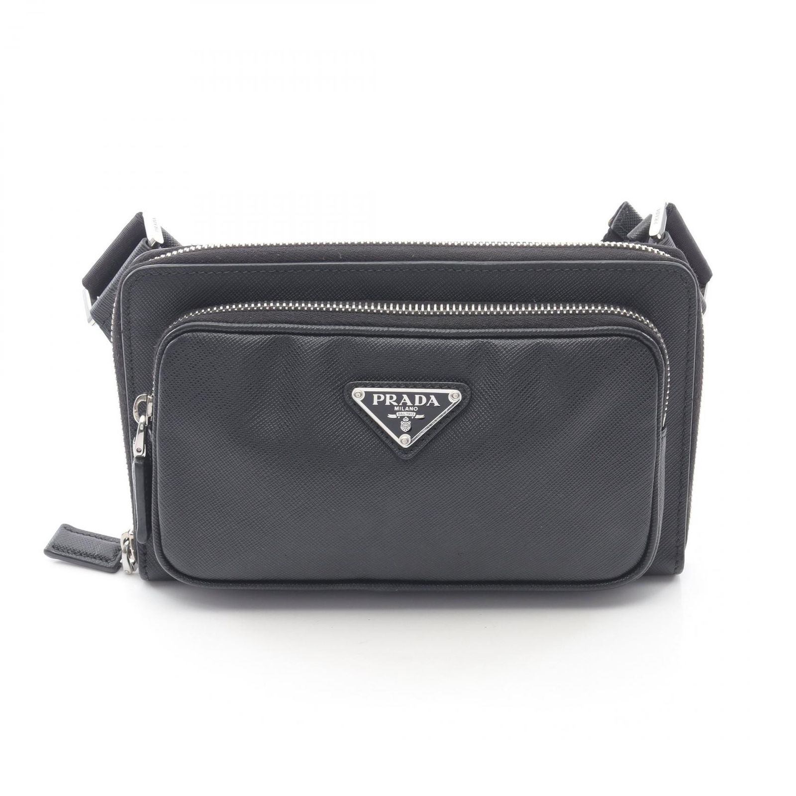 プラダ PRADA ウエストバッグ ボディバッグ 2VH156 ブラック