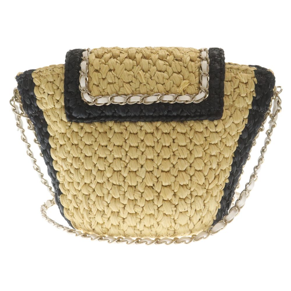 CHANEL ベージュ かごバッグ CHANEL ベージュ かごバッグ