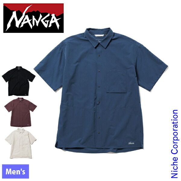 新品】 ナンガ ドットエア コンフィー ショートスリーブシャツ (NW2411