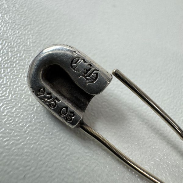 CHROME HEARTS/クロムハーツ SAFETY PIN EARRING CH plus/セーフティー
