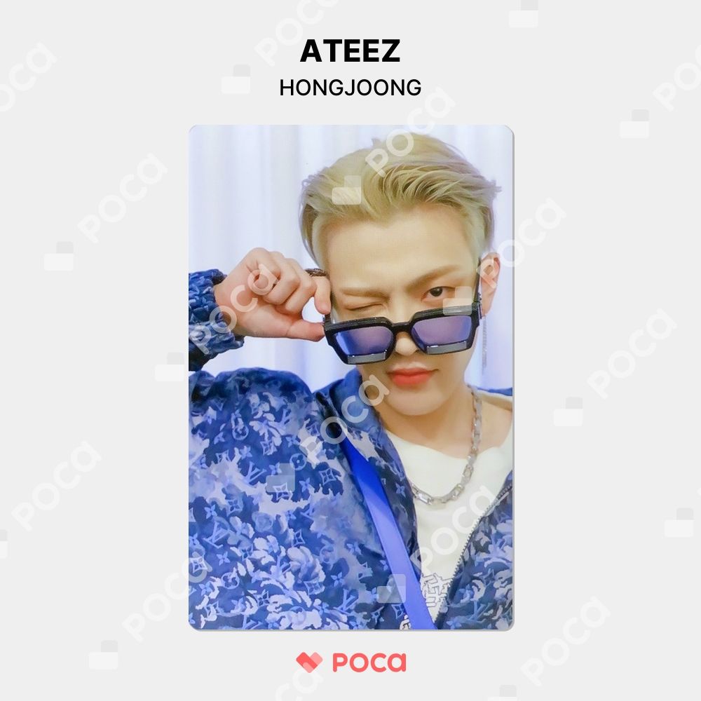 ATEEZ ホンジュン MD 香水 トレカ HONGJOONG ATEEZ ホンジュン BD MD 香水 FAITH - メルカリ