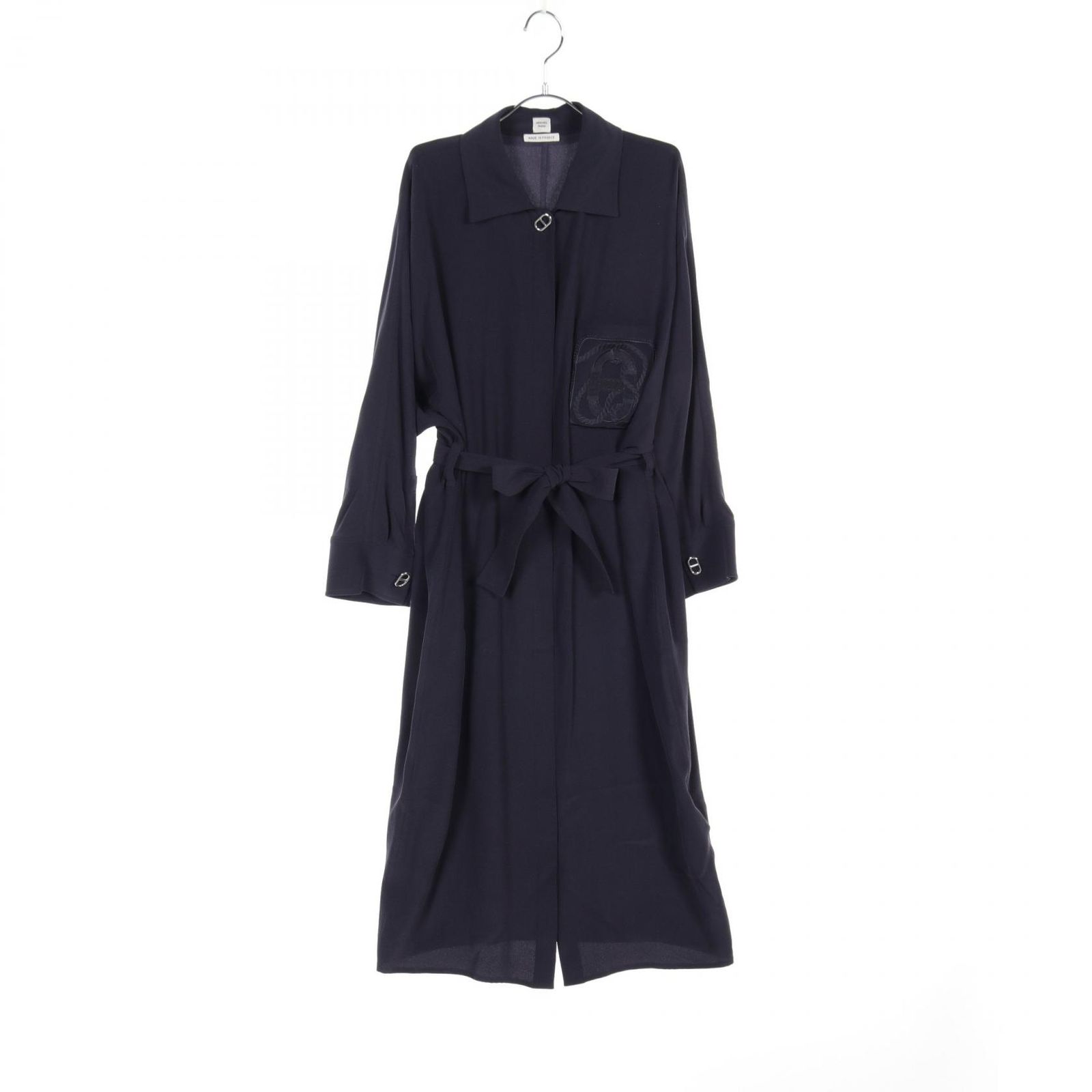 HERMES エルメス ワンピース 紺 38(S位) 4103524J0059 1967.jpg
