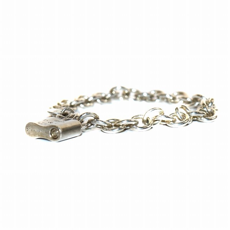 ティファニー TIFFANY ドーナツチェーンブレスレット1837カデナチャーム ティファニー TIFFANY ドーナツチェーンブレスレット1837カデナ
