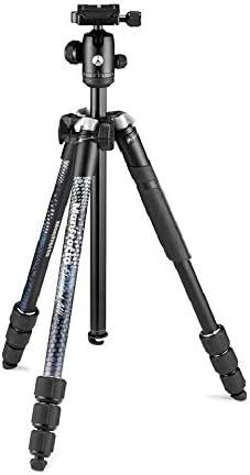 Manfrotto Element MII アルミ三脚 4段 黒 180°折りたたみ式 ツイストロック 最大耐荷重8kg 一眼レフ対応 MKELMII4BK-BH キャリーバッグ付き