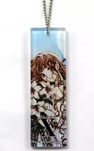 中古】雑貨 桃生小鳥 アクリルBC(ボールチェーン付き) 「X-エックス