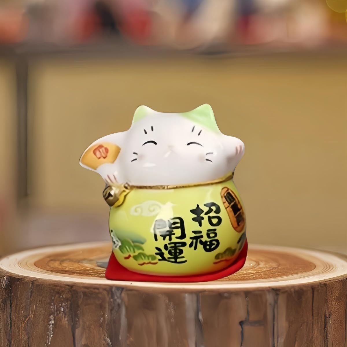 ☆ 招き猫 置物 招き猫商売繁盛 ネコグッズ 厄除け おしゃれ ミニサイズ 楽天市場】開運厄除け祈願のお守りに置物 ミニ招き猫 [高さ6cm