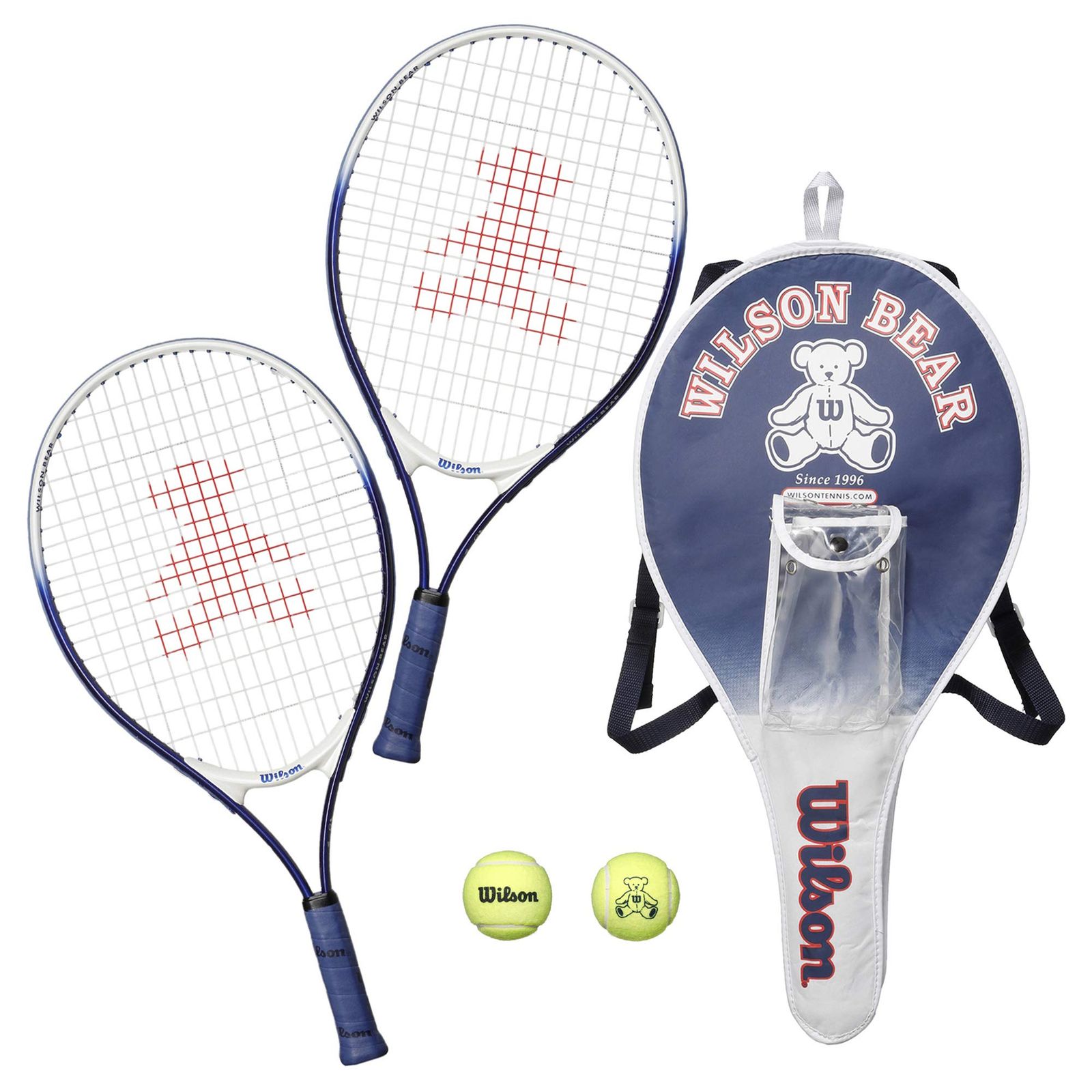 Wilson テニスラケット 118インチ 2本セット Wilson テニスラケット 118インチ 2本セット