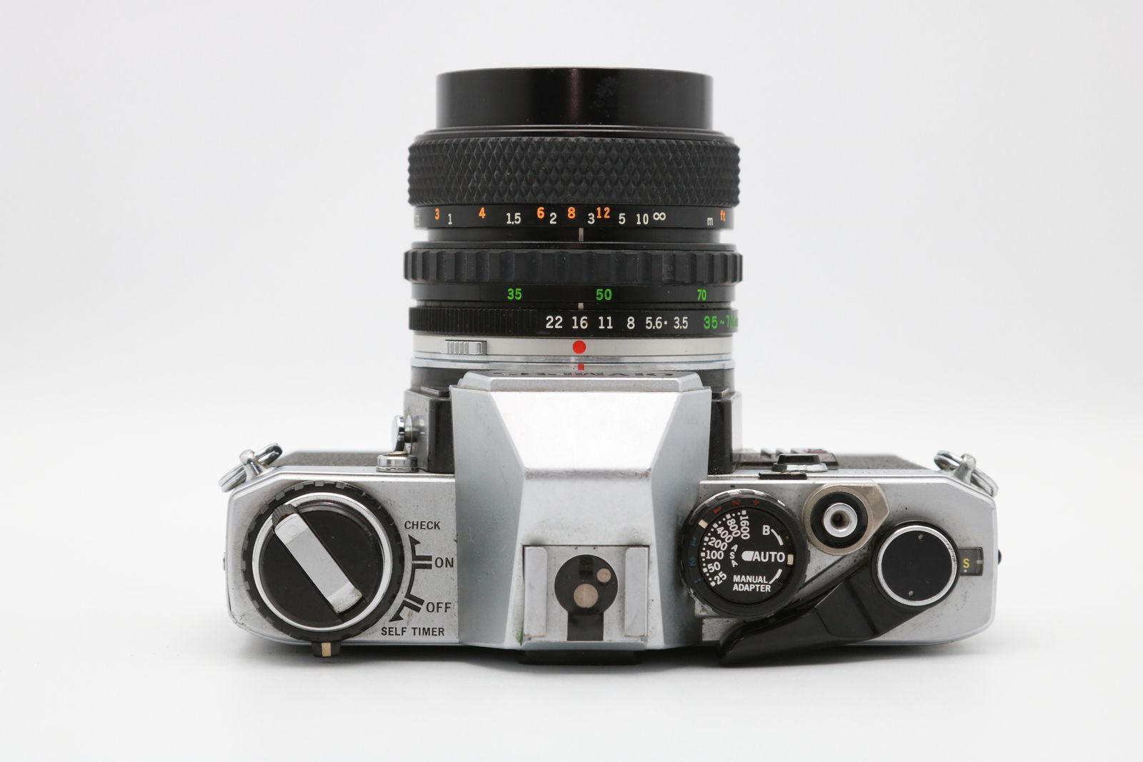 完動品】Olympus OM-10 + 標準ズームレンズ フィルムカメラ 一眼レフ