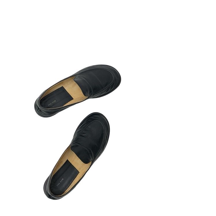 THE ROW ザ ロウ CANAL ナッパレザー フラットシューズ