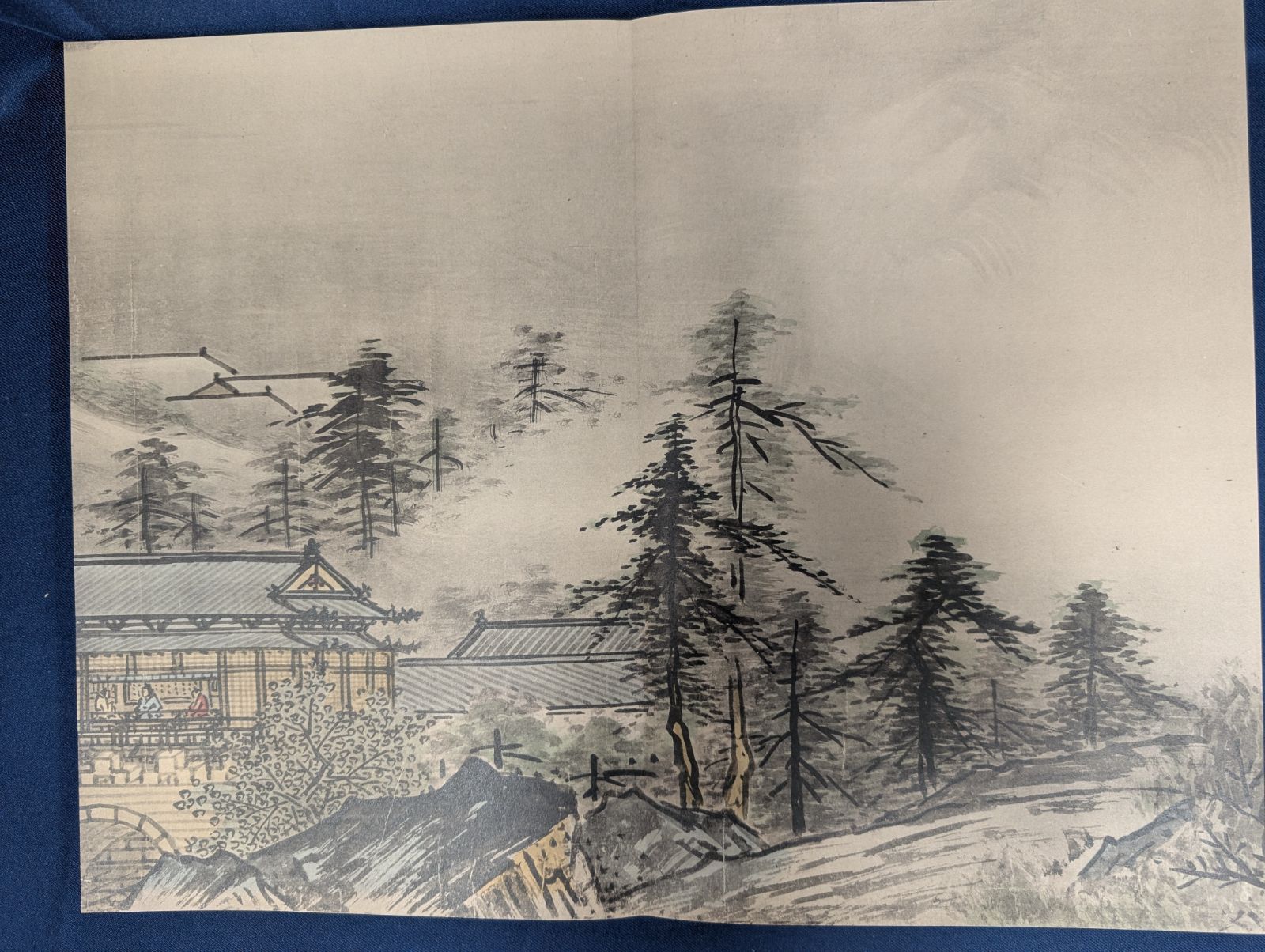 国宝　雪舟筆　【秋冬山水】昭和48年5月30日 講談社発行　定価74000円 国宝 雪舟筆 【秋冬山水】昭和48年5月30日 講談社発行 定価74000円