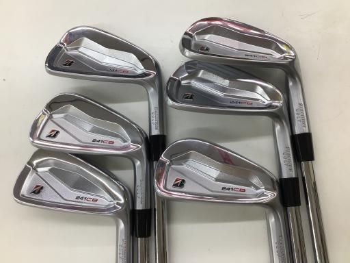 ブリヂストン BRIDGESTONE 241CB 6S アイアンセット IR NS PRO MODUS3 TOUR105 フレックスS メンズ 男性用 右利き 右用 Bランク ゴルフクラブ
