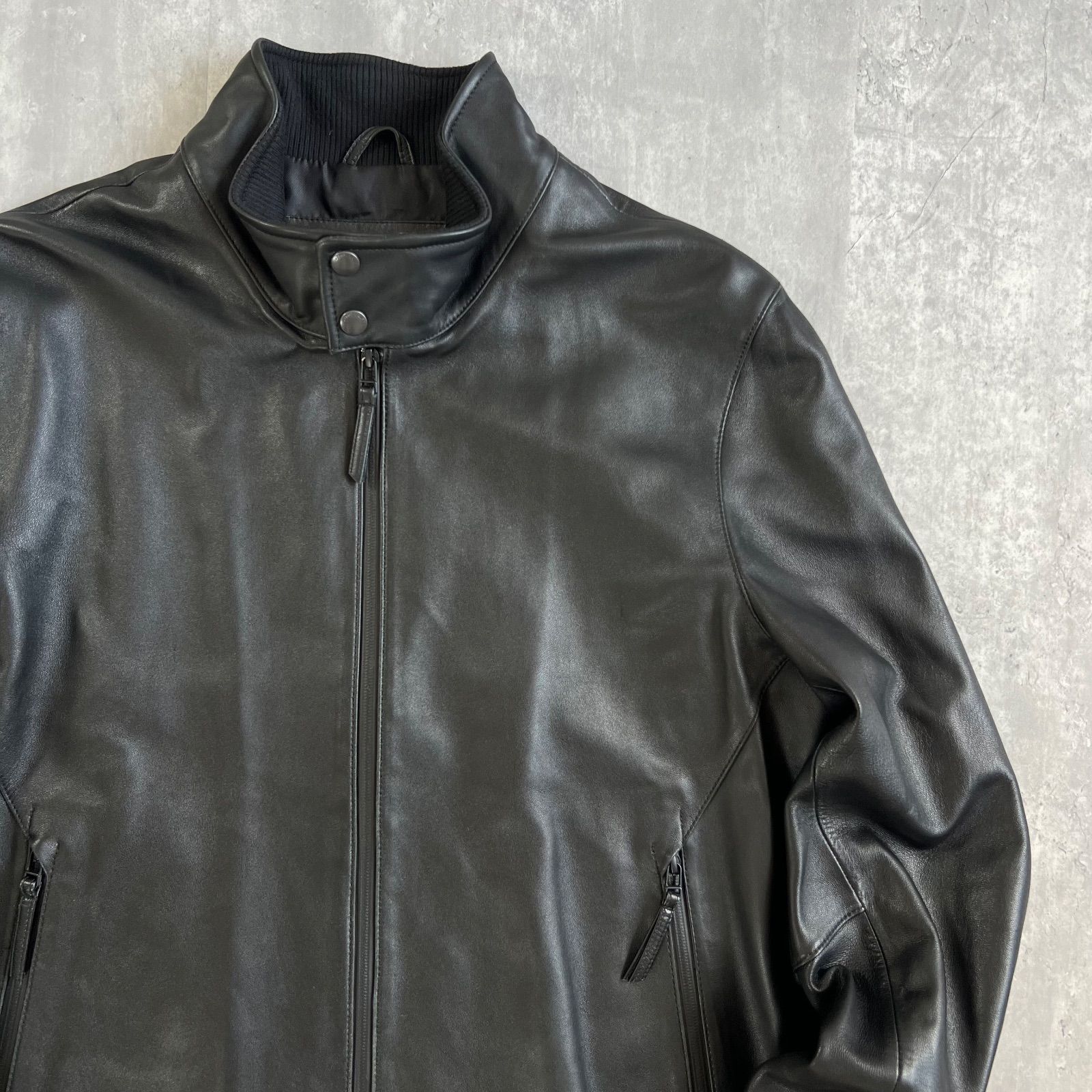 00s Eddie Bauer エディーバウアー STORM LEATHER 羊革 スタンド