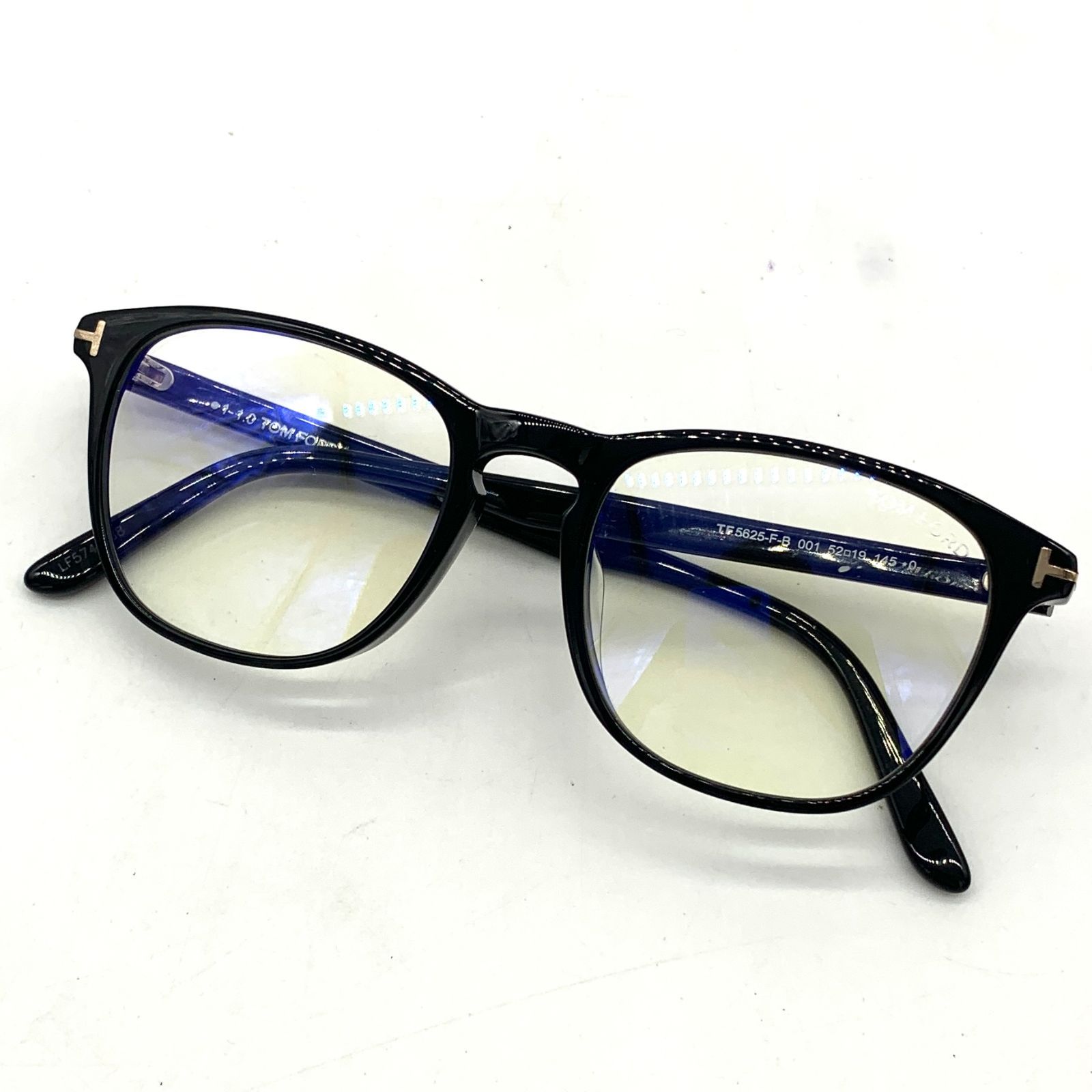 ▽TOM FORD/トムフォード 眼鏡 メガネ TF5625-F-B 52□19 黒縁 本体 