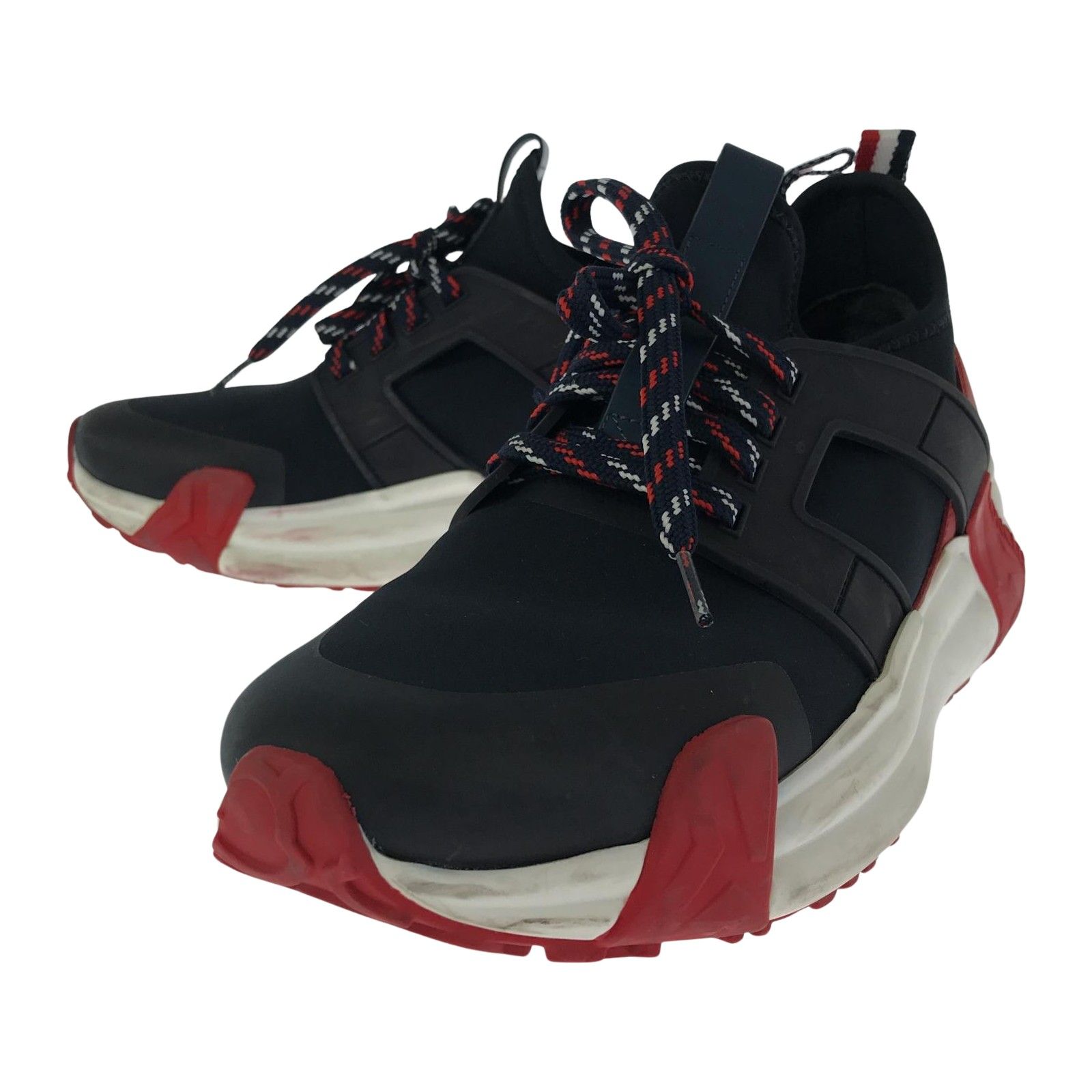 MONCLER モンクレールスニーカー size40/ネイビー×レッド 【公式通販】