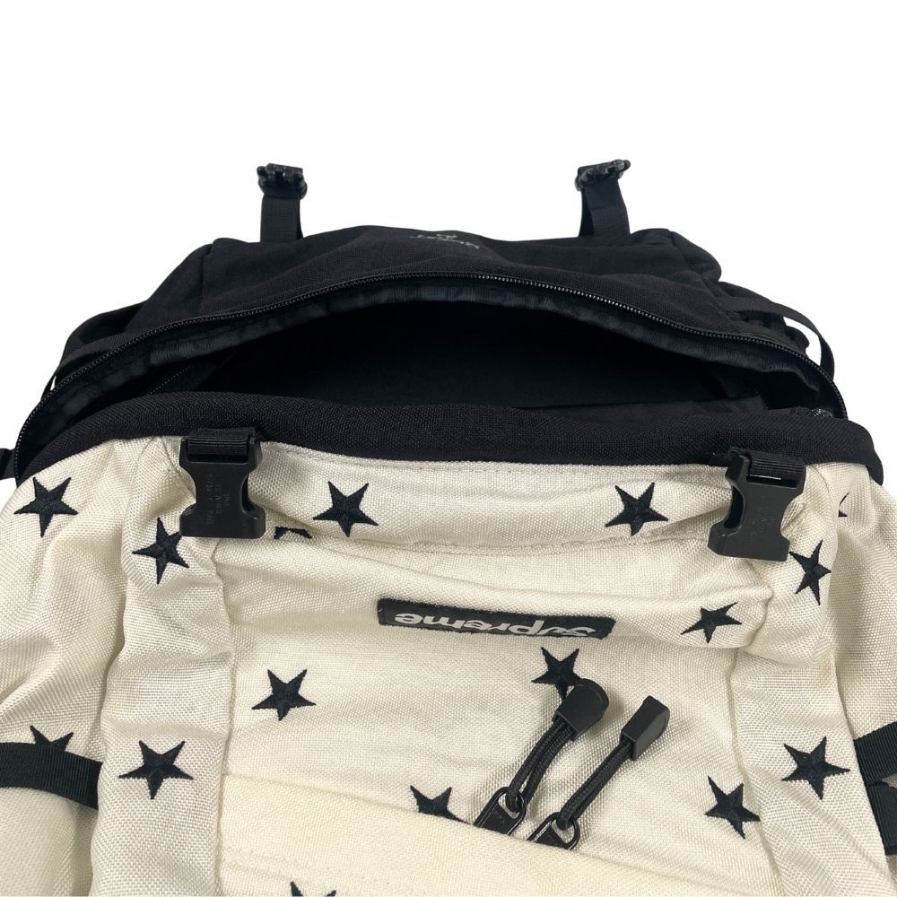ブランド古着！ Supreme シュプリーム スター柄刺繍バックパック