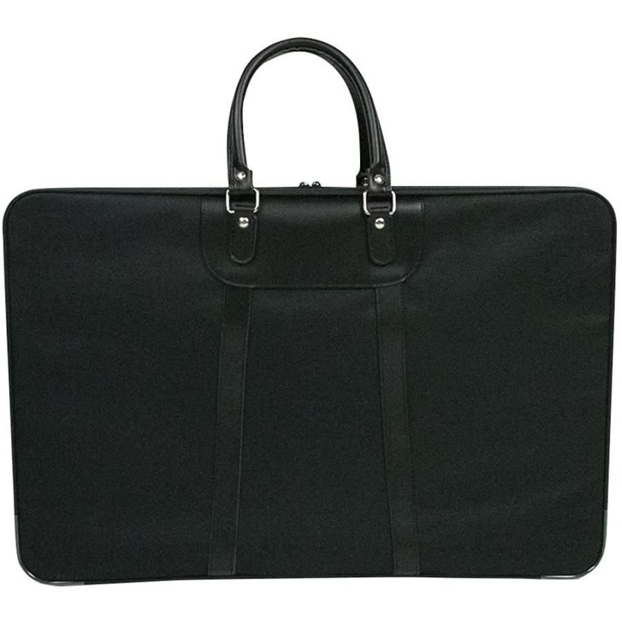 印傳屋謹製 印伝の巾着バッグ トンボ柄 (黒) 浴衣 バッグ