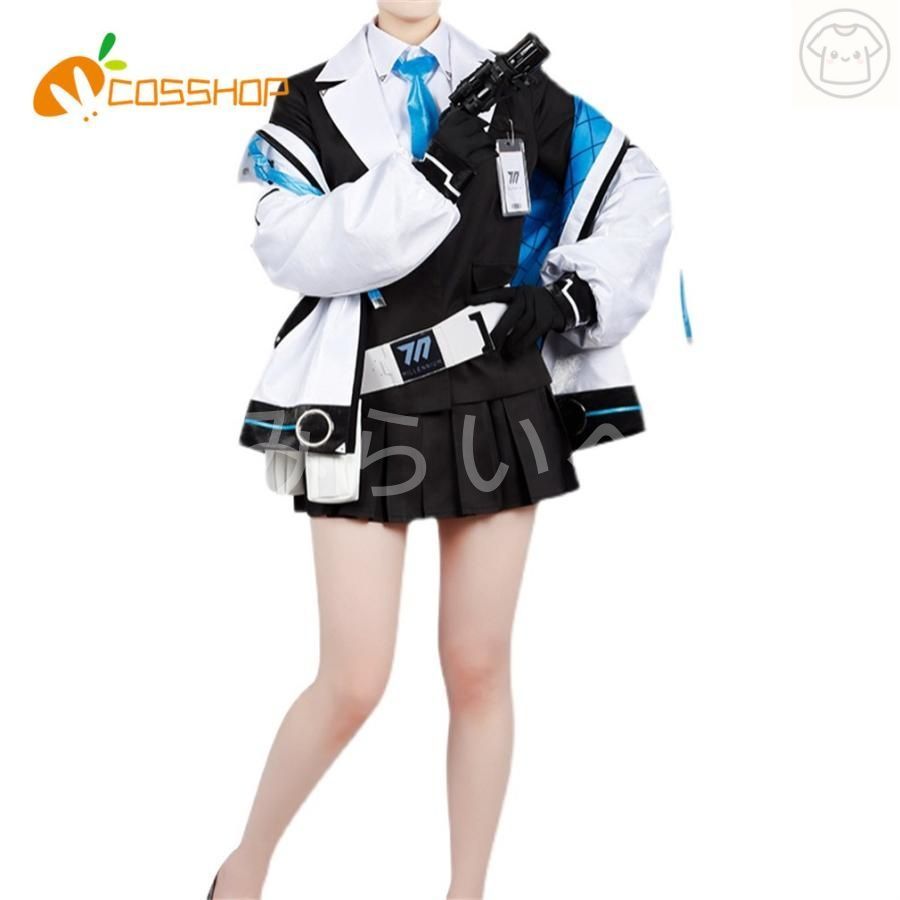 ブルーアーカイブ Blue Archive シロコ ユウカ 風 コスプレ衣装 イベント 演出服 変装 二次会 COS Cosplay