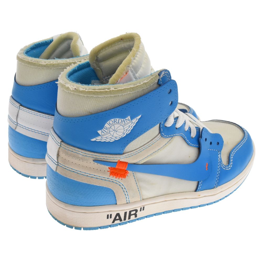 NIKE (ナイキ) ×OFF-WHITE AIR JORDAN 1 POWDER BLUE UNC AQ0818-148