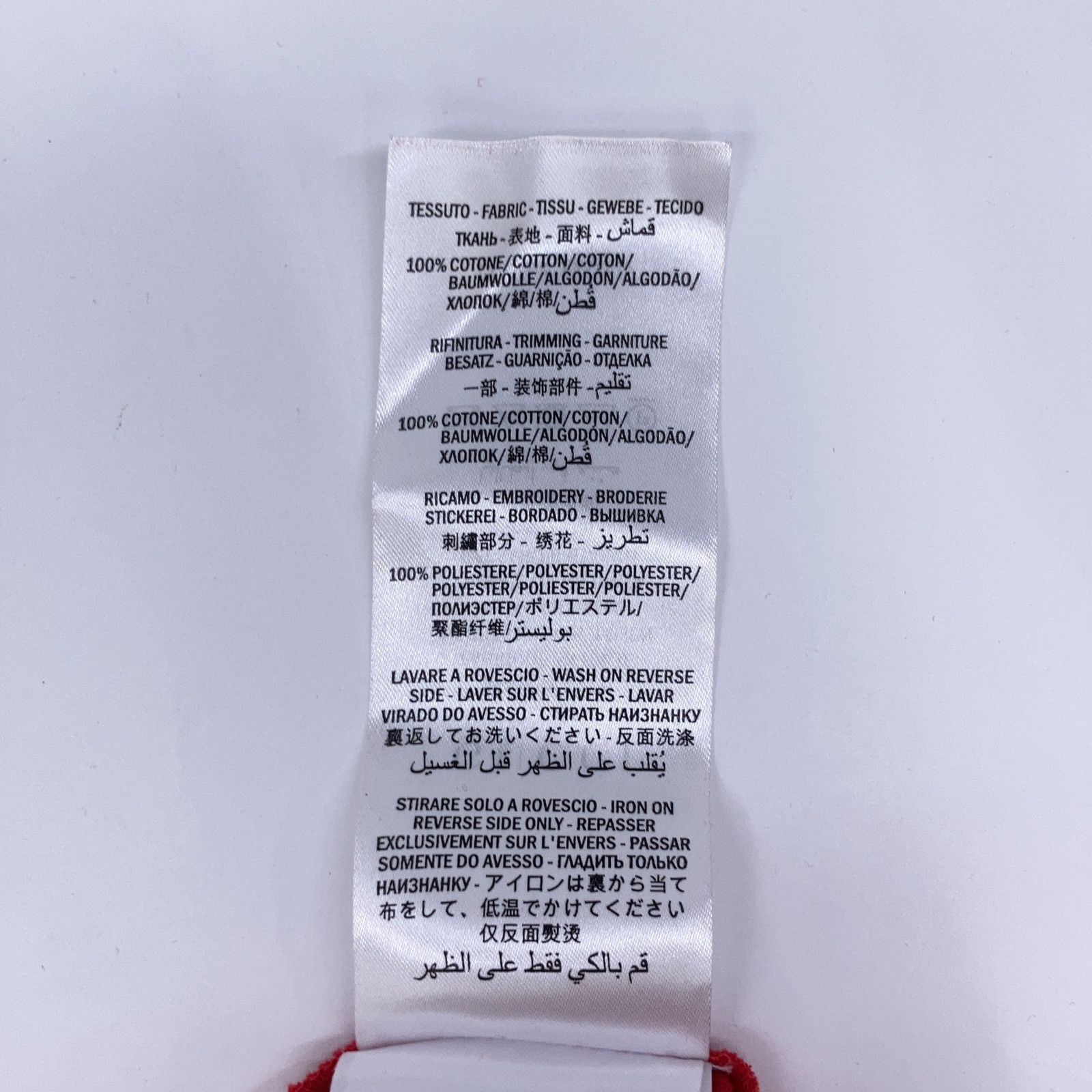 【最大80％ OFF】 GUCCI グッチ 574386 ﾚｯﾄﾞ ﾃﾆｽ ｺｯﾄﾝｼﾞｬｰｼﾞｰTｼｬﾂ S