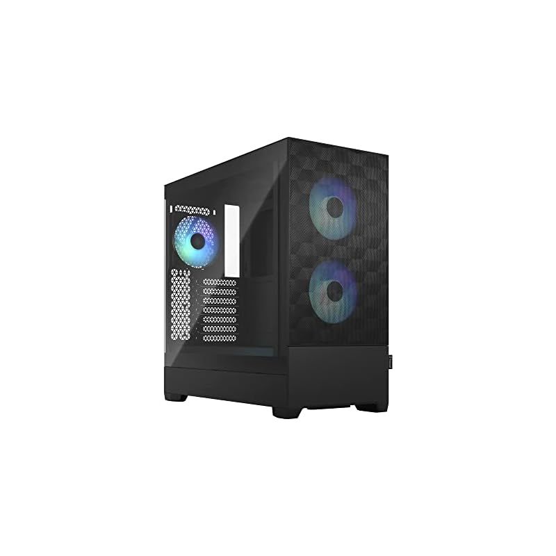 Fractal Design Pop Air RGB Black TG Clear Tint ミドルタワー型PCケース FD-C-POR1A-06 CS8069 1