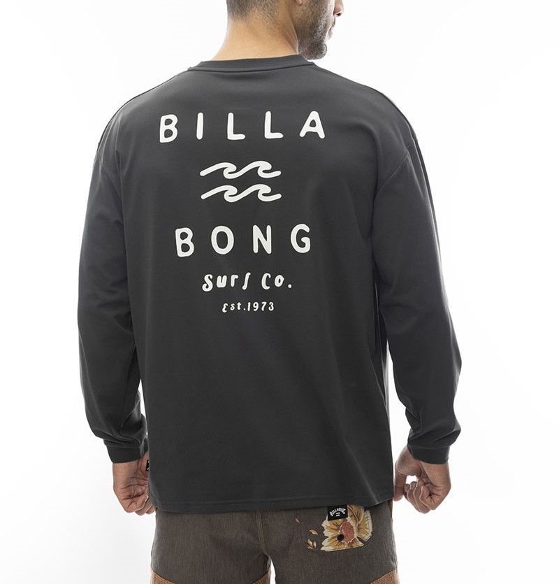 2024春夏 新品【BILLABONG/ビラボン】【CHILLWEAR】 SOFTTY LS TEE ラッシュガード 水陸両用ロンT RAV メンズ BE011-862