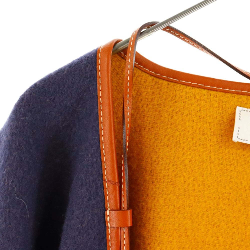 HERMES (エルメス) ロカバール タッセル付ポンチョ ケープ マント