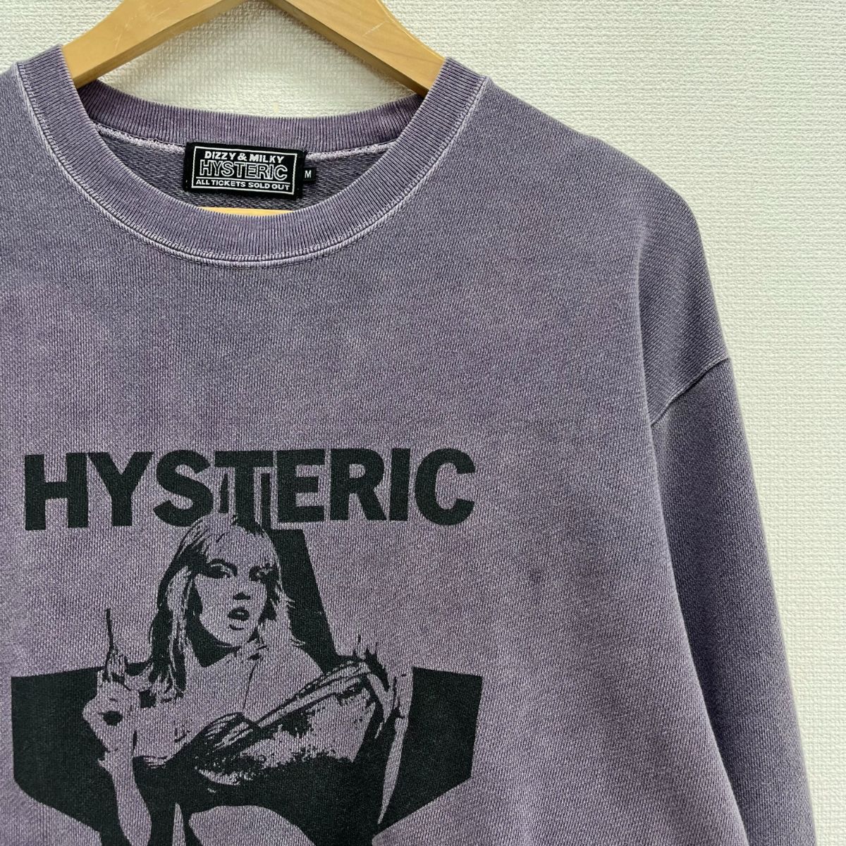 hysteric grammar トレーナー HYSTERIC GLAMOUR ヒステリックグラマー 02213CS07 YES YES YES