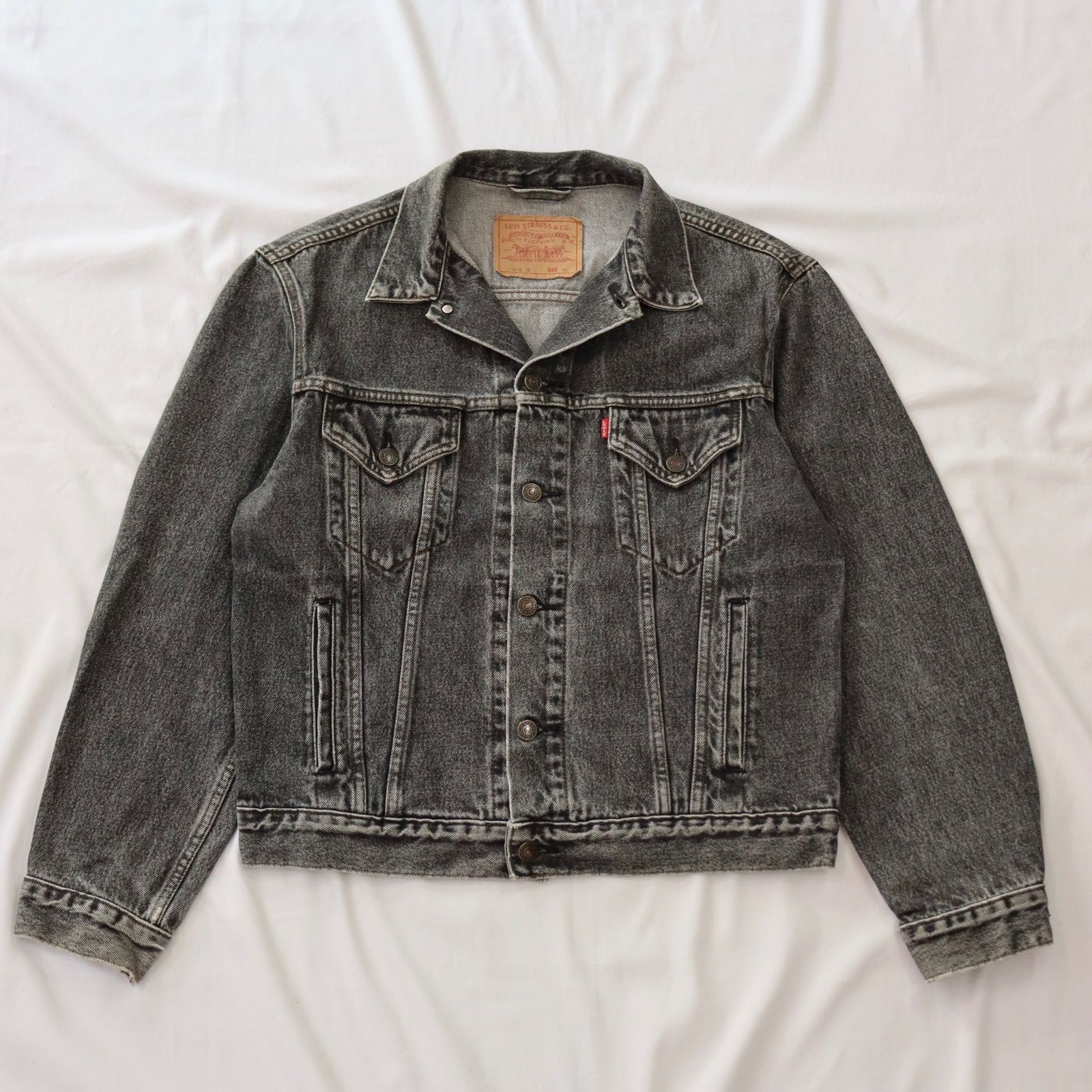 リーバイス 80s 先染め ブラック デニム ジャケット 70503 最終値下げ