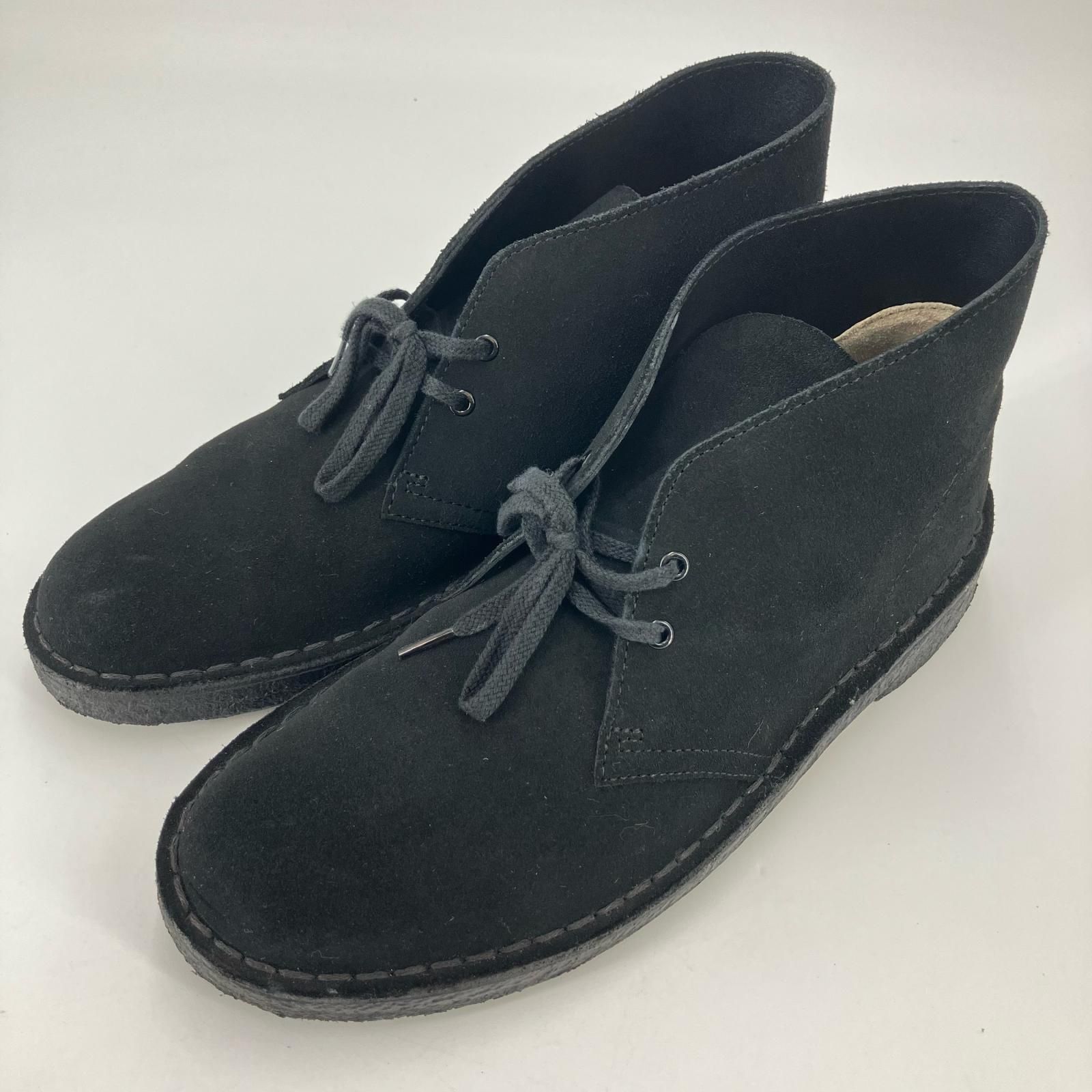 イオン広店 Clarks | クラークス ブーツ DESERT BOOT 31691 ブラック 26.5cm 127